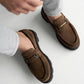 Samuel Bit Loafer // Brown Suede